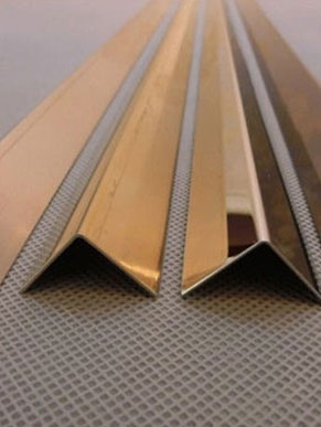 Stainless Steel Coated Angle