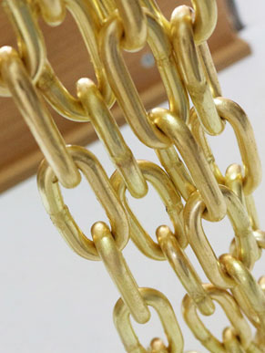 Brass Long Link Chain