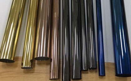 Colour Coated Slotted Pipe