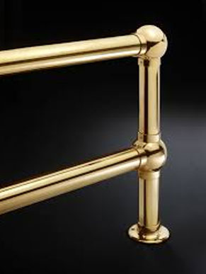 Brass Glass Balustrade