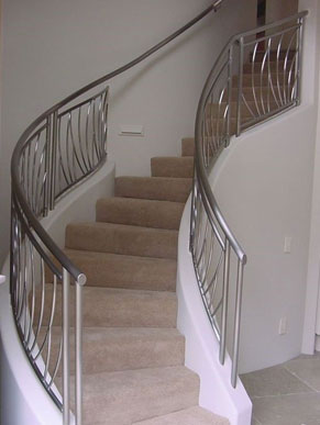 Stainless Steel Modern Staircase Railing